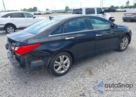 2013 Hyundai Sonata Limited z USA, uszkodzony, nr VIN 5NPEC4AC2DH518844